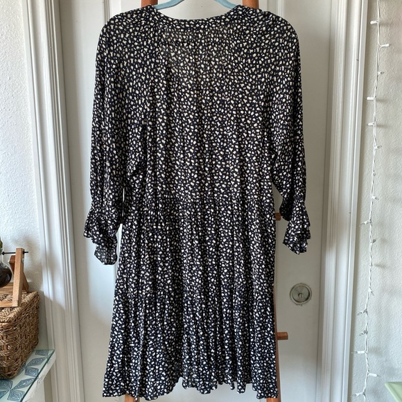 Black cheetah print dress - Picture 3 of 6